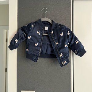 Baby Gap Llama Bomber Jacket
